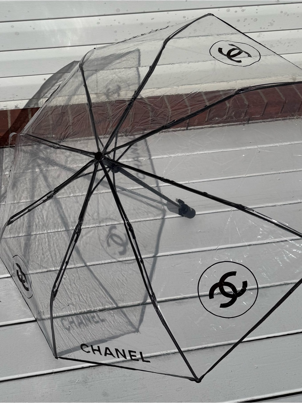 Chanel Clear Umbrella NEW